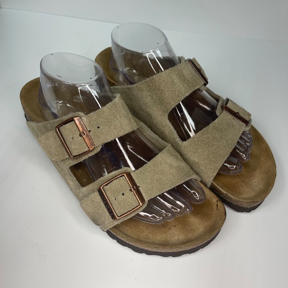 Taupe Arizona Birkenstock Sandals - Picture 5 of 5